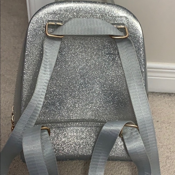 Glittery Silver Backpack - Picture 2 of 5